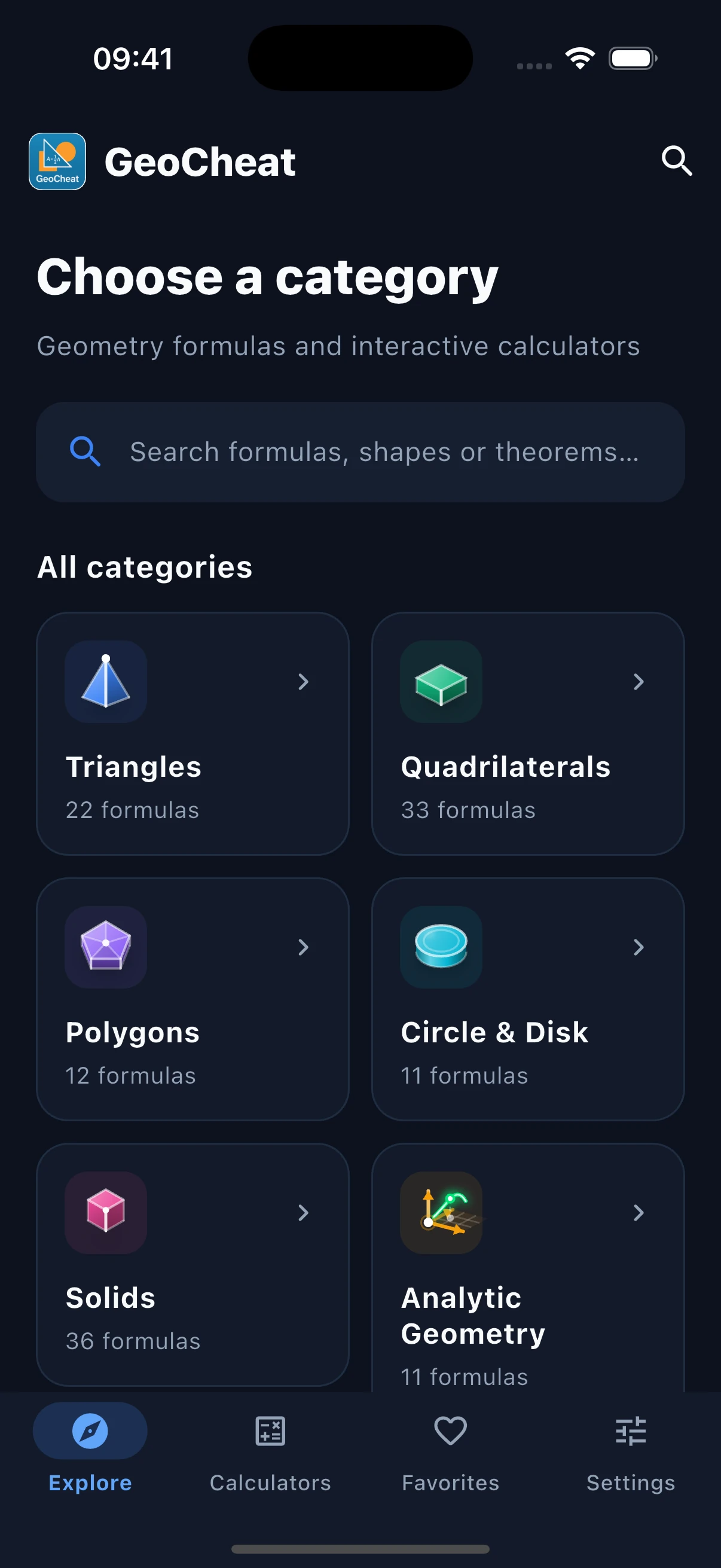GeoCheat interface 1