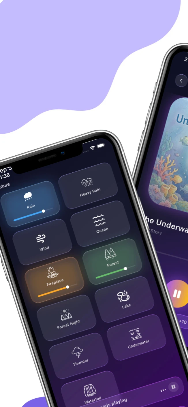 Sleep Sounds App Store preview 1